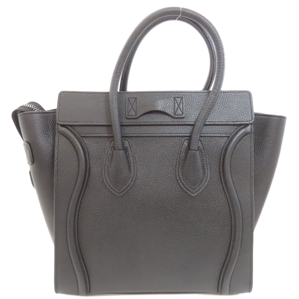 Celine Luggage 2way Leather Handbag Calfskin - Picture 2 of 11